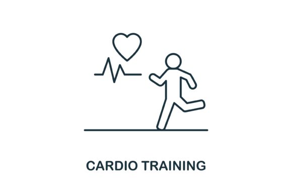Cardio Training Icon: A Visual Key to Fitness and Design