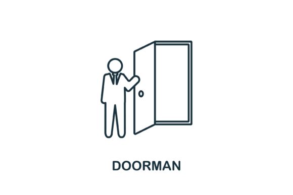 Doorman Icon: A Versatile Symbol for Modern Design