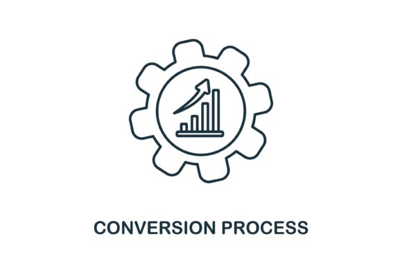 Enhance Your Brand with Conversion Process Icons