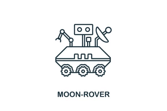 Exploring the Versatility of Moon-Rover Icon for Modern Design Projects
