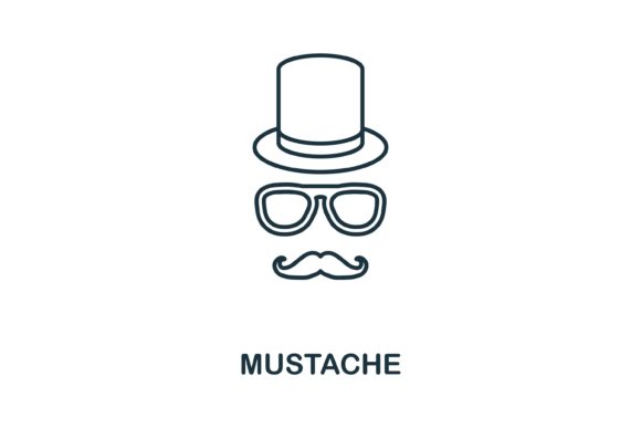 Mustache Icon: A Versatile Design Element