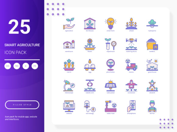 Smart Agriculture Icon Pack: A Comprehensive Guide for Designers and Creators