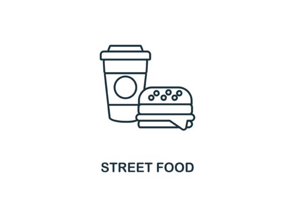 Street Food Icon: A Versatile Design Element
