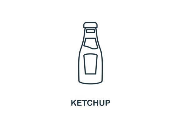 The Versatile Ketchup Icon: A Must-Have for Modern Design