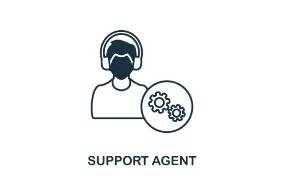 Understanding the Support Agent Icon