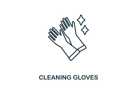 Understanding the Versatility and Benefits of Cleaning Gloves Icons